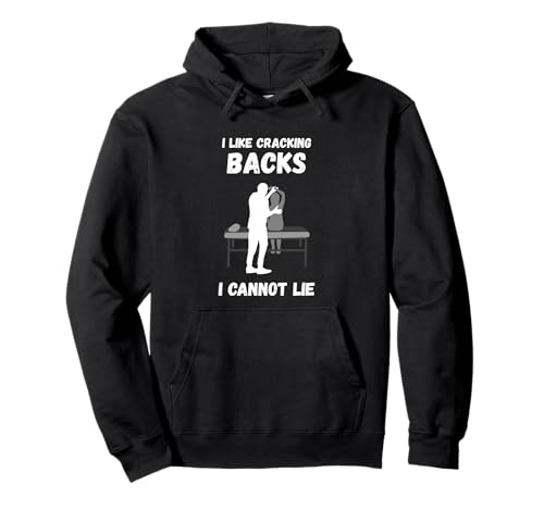 J'aime la thérapie de correction de posture du chiropraticien craquelé Sweat à Capuche