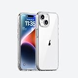 Nicenty Phone case for iPhone 15 Plus, Slim Shockproof Clear case, Wireless Charging