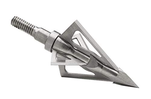 TRUGLO Apex Archery TRUGLO Titanium X 100-Grain Fixed Blade Broadheads - 3-Pack, 4-Blade