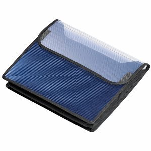 Preisvergleich Produktbild VELOFLEX 12 x Heftbox Velobag A4 quer blau