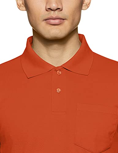 Image of Rupa Bumchums Men Super Combed Cotton Solid Half Sleeve Club Collar Polo Regular Fit T-Shirt with Chest Pocket
