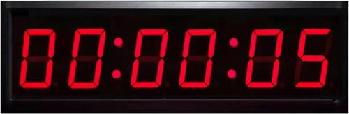 Borine �d�q�J�E���g�_�E�� 4/6�����Z�^�C�}�[ �A���~�j�E������ �O�g ���@�\ �N���A �t�B�b�g�l�X�g���[�j���O�C���p LED �f�W�^���Ǌ|�����v �̈�� �w�Z �K���[�W ���� �I�t�B�X�p (3�C���`,6���̃^�C�}�[)