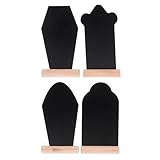 Décoration en forme de pierre tombale : simple et pratique, créative et unique, la base est stable, vous pouvez la poser en toute sécurité sur votre bureau