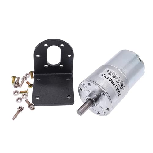 Moteur de réduction 12V GA37RG pour motoriser un automatisme ou mécanisme rotatif