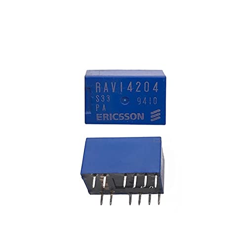 Relé de 12V RAV14204 12 pines interruptor electromagnético coche de 10uds 2