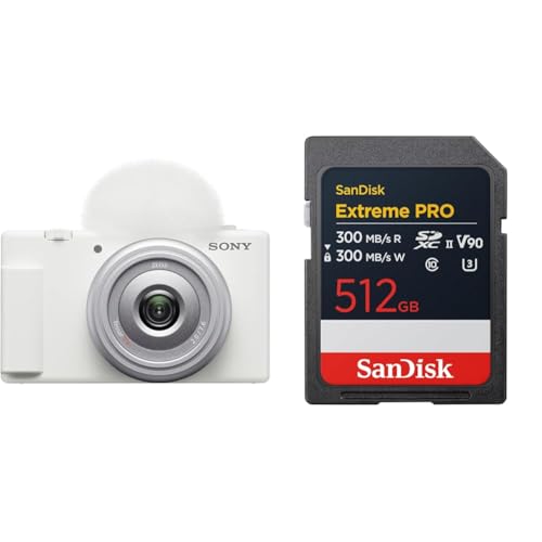 SONY(\j[) VlogpJ VLOGCAM fW^J ZV-1F EBhXN[t Pœ_Y zCg ZV-1F W + y TfBXN Ki z SDJ[h 512GB SDXC Class10 UHS-II V90 ǎ