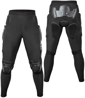 Motorcycle Riding Pant - Adult Youth Motocross Protectvie Gear, Dirt Bike Gear Pant with Armor for ATV Cyling Skateboard