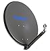 Produktbild HUMAX Digital Professional 90 cm Satellitenspiegel, Sat Antenne mit Tragarm für LNBs, Satellitenschüssel aus Aluminium mit einem Durchmesser von 90 cm, anthrazit