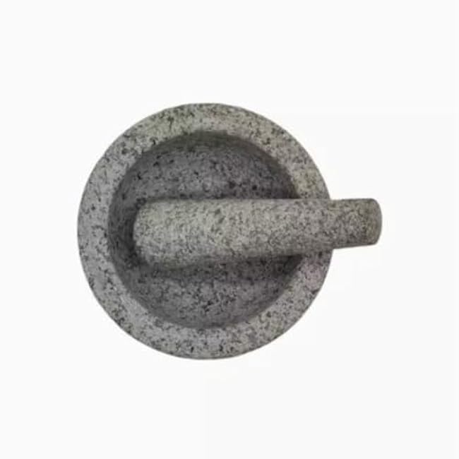 Mortar and Pestle Set Rock Grinder Manual Garlic Masher Stone Mortar Spice Jar Garlic Masher Pestle Set Seasoning Spice Tools