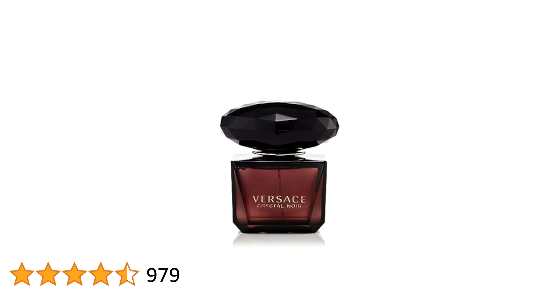 Amazon.com : Versace Crystal Noir Eau De Toilette Spray for