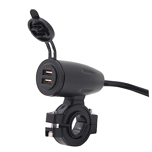 DIYEAH Motorcycle USB Charger 4.8a Fast Charge Waterproof 12v-24v Car Charger On/Off Switch Universal Motorbike Power Adapter