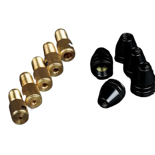 Mandrin de broche 5mm haute precision pour micro moteur de gravure robuste