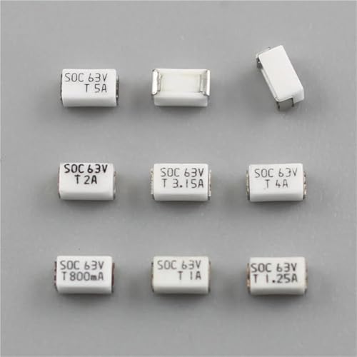 Fusible lent 1206 de 1.25A 63V anti-surintensité pour carte CMS SMD x10