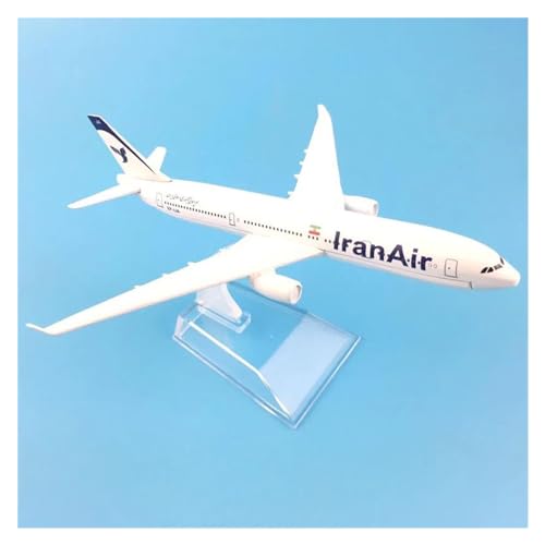 Avion Classique Vintage en alliage métallique robuste A330 miniature de collection haute précision