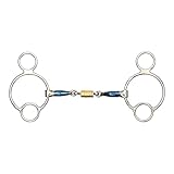 Shires - Mors universel pour cheval (12,7 cm) (Bleu)...