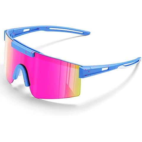konqkin Polarised Cycling Sunglasses with UV400 Protection Cover