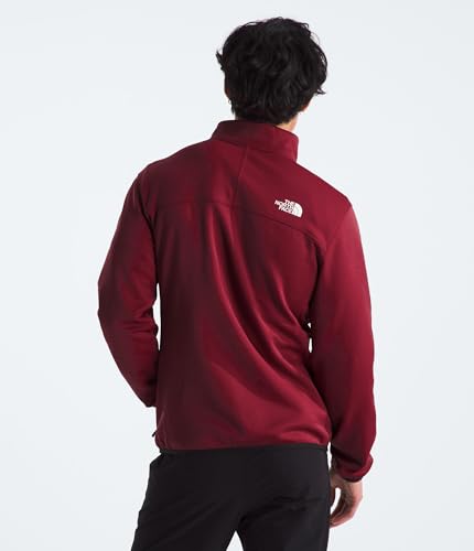 Image of THE NORTH FACE Men's Crest Full Zip Jacket | Water Repellent Fleece Coat, Double Layer Stand Collar & Zip Hand Pockets