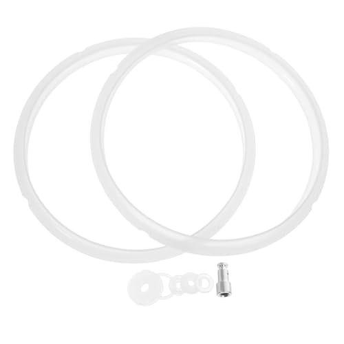 HOMSFOU Repuestos Junta de Goma para Olla de Presión Eléctrica Incluye Sellos Flexibles para Tapas Accesorios Duraderos y Fáciles de Instalar para Cocina Segura