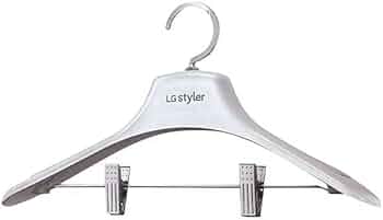 送料込み　lgstyler ハンガー3本＋ズボンハンガー1本付き 楽天市場】ズボンハンガー 3本セット スラックスハンガー S字型