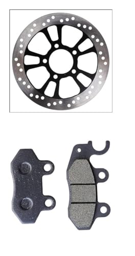 Image of Front Brake Disc Plate & Front Disc Brake Pad Compatible with Ola S1 & S1 Pro (FRONT DISC PLATE & DISC PAD OLA)