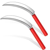 Lothee 2 Pack Harvest Sickle with Plasti...