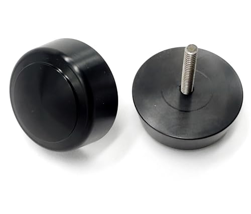 Aluminum Gimbal Mount Knobs for Garmin and Lowrance Fish Finders, 2 Pack, Compatible with Echomap, VHF Gpsmap, HDS, Elite, Hook Fishing Graph Gimbal mounts