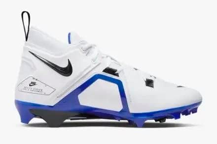 Nike Alpha Menace Pro 3 CT6649-101 White-Game Royal-Black Men's Football Cleats 10 US - Image 3
