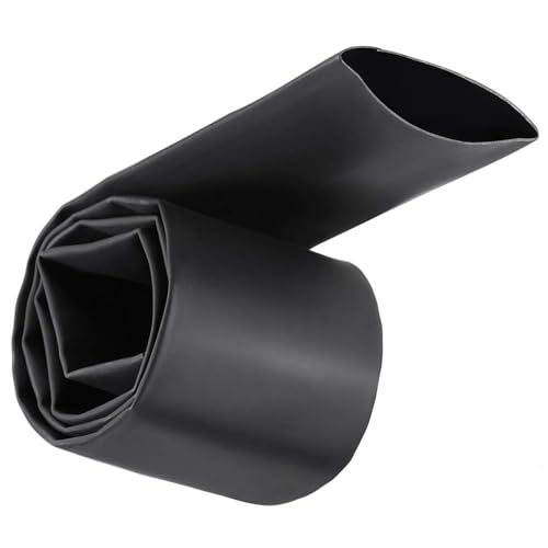 Image of ROWORKX 50mm x 1M Heat Shrink Tubing, 3:1 Ratio Heat Shrink Sleeving