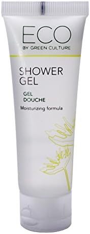 Miniatura 2 de Eco by Green Culture Hotel Amenities Gel de baño y ducha tamaño viaje, 1.0 fl oz (paquete de 288)