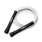 Hererope 6MM PVC Jump Rope for Men & Women Fitness, Speed, Tricks, Cardio Training, Boxing Jump Rope with Unbreakable Handles and Non-Kinking Skipping Rope, Adjustable Jumprope for Indoor Outdoor
