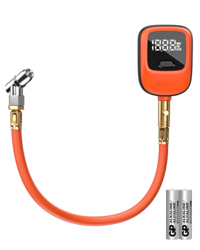 ETENWOLF T600 Digital Tire Pressure Gauge with Rubber Hose