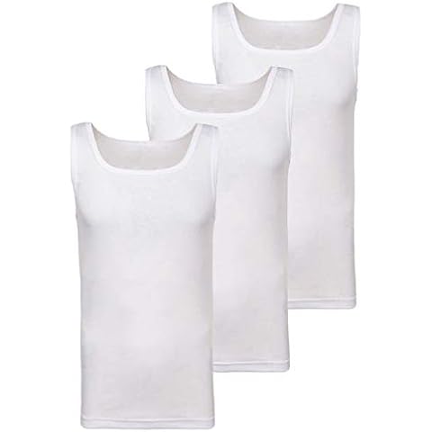 BOLF Hombre Camiseta Tank Top T-Shirt Estampado Escote Redondo Cover