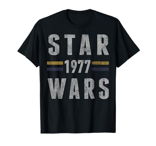 T-shirt Star Wars 1977 à porter au quotidien pour un look rétro décontracté