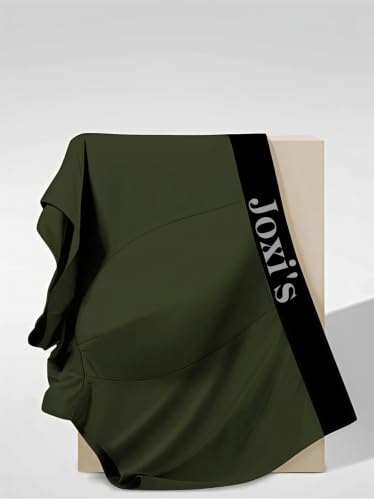 Image of Joxi's Men's Comfortable Cotton Blend Trunks Pack of 3 | Soft Stretch Material | Breathable Everyday Wear