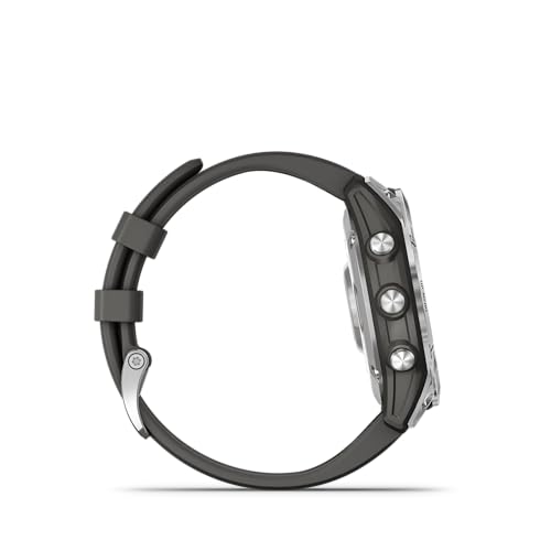Image of Garmin epix Gen 2, Premium Active smartwatch, Touchscreen AMOLED Display, Adventure Watch with Advanced Features, Slate Steel (Renewed)