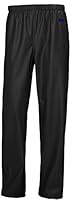Helly Hansen Men's Moss Lightweight Fully Waterproof Windproof Rain Pants, 990 Black, Small