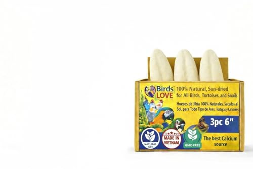 Birds LOVE 5.5-6″ Cuttlebones for Birds...