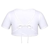 Kurze Ärmel, einfarbig, Verschluss vorne mit Schnürung, angenehm zu tragen