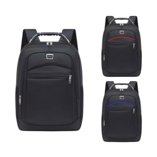 Mochila Escolar Universitária, Compartimento para Notebook 15", Impermeável, 5 Compartimentos com Zíper, Saída USB, 47 x 33 x 15 cm, Preta