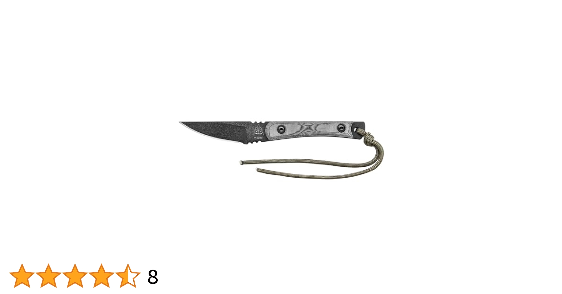 Amazon.com: Tops Knives Street Scalpel Full Tang Fixed Blade