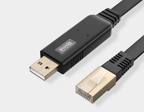 Ligne de contrôle switch routeur câble console USB RJ45 série 232 3m - 3