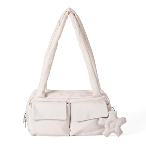 Grand sac à main sous les bras en nylon pour le shopping et le travail tendance