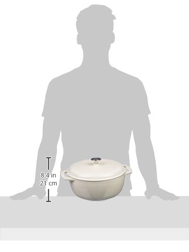 AmazonBasics Cast Iron Dutch Oven, 4.3-Quart - Image 2