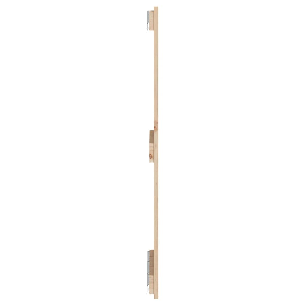 vidaXL Tête de lit Murale 140x3x90 cm Bois Massif de pin