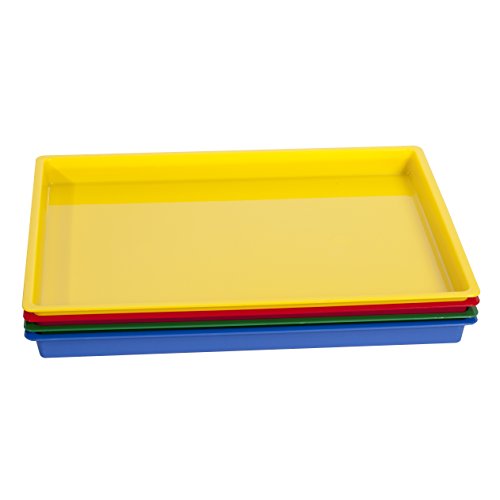 Edx Education Multipurpose Trays, Set Of 4 Assorted Colors #TOP5