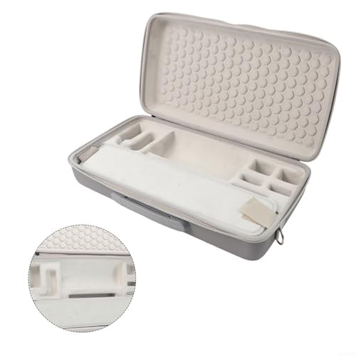 Funda rígida de viaje para XGIMI MoGo 4 proyector bolsa de transporte con material EVA protector diseño personalizado compartimentos con cremallera gris funda protectora de almacenamiento