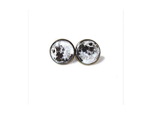 Preisvergleich Produktbild hfids Mond Ohrstecker Pastell Goth Weich Grunge Pop Kultur Schmuck