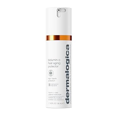 Dermalogica Biolumin-C Heat Aging Protector SPF 50, Daily Face Moisturizer with Sunscreen - Defend Signs of Skin Aging, 1.7 fl oz