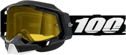 100% Racecraft 2 Snowmobile Goggle United - Yellow Lens #TOP1