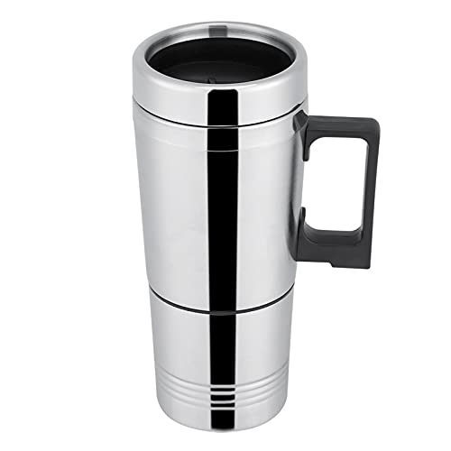 300Ml 24V Coffee Mug Car Heater Coffee Warmer Stainless Steel Electric Car Heating Cup For Water Coffee Milk #TOP6
